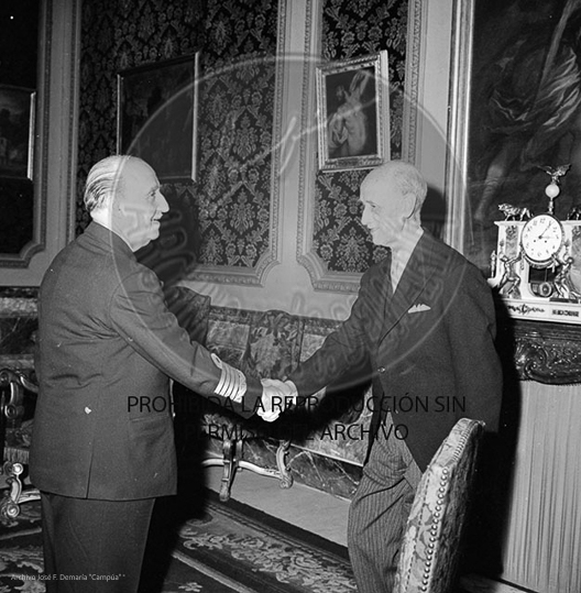 Audiencia al Rector y Vice-Rector de la Universidad de Barcelona