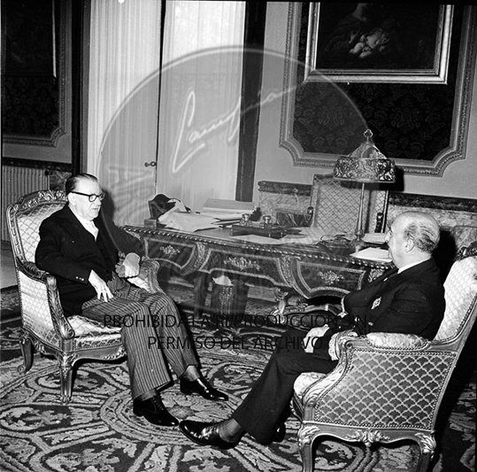 Audiencia a D. Manuel Aznar