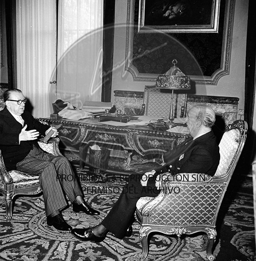 Audiencia a D. Manuel Aznar