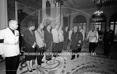 Audiencia al Consejo Provincial del Movimiento