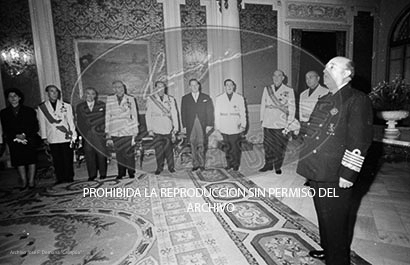 Audiencia al Consejo Provincial del Movimiento