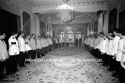 Audiencia al Consejo Provincial del Movimiento