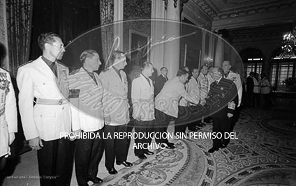 Audiencia al Consejo Provincial del Movimiento