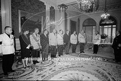 Audiencia al Consejo Provincial del Movimiento