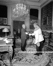 Audiencia al Secretario General del Movimiento y los Consejeros residentes en Barcelona