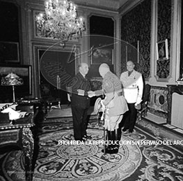 Audiencia al Secretario General del Movimiento y los Consejeros residentes en Barcelona