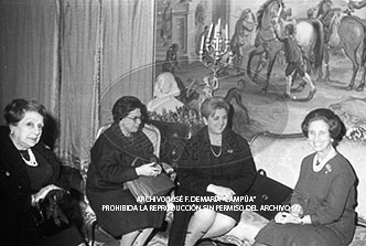 Audiencia a las Damas del Hogar de Barcelona
