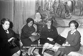 Audiencia a las Damas del Hogar de Barcelona