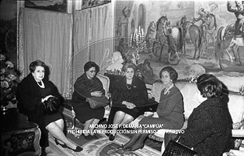 Audiencia a las Damas del Hogar de Barcelona