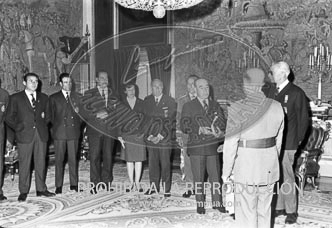 Franco recibe al Comité de la Copa Canadá de Golf