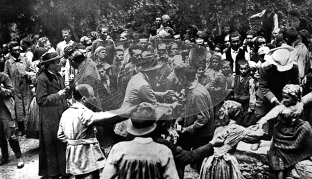 Viaje de Alfonso XIII a Las Hurdes junio 1922