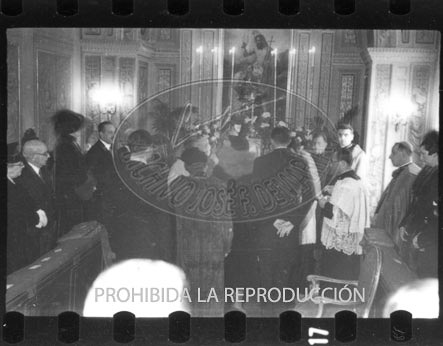 Bautizo del Infante D. Juan Carlos (ceremonia Religiosa)