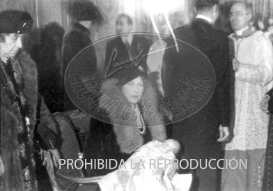 Bautizo del Infante D. Juan Carlos (ceremonia Religiosa)