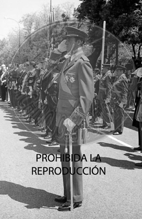 La Familia Real en el XXXIII Desfile de la Victoria