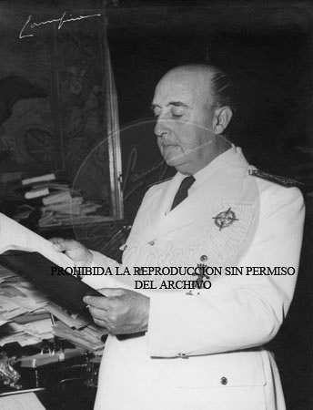 Retrato de Francisco Franco