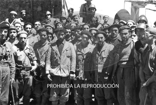 Bernegoitia, gudaris prisioneros