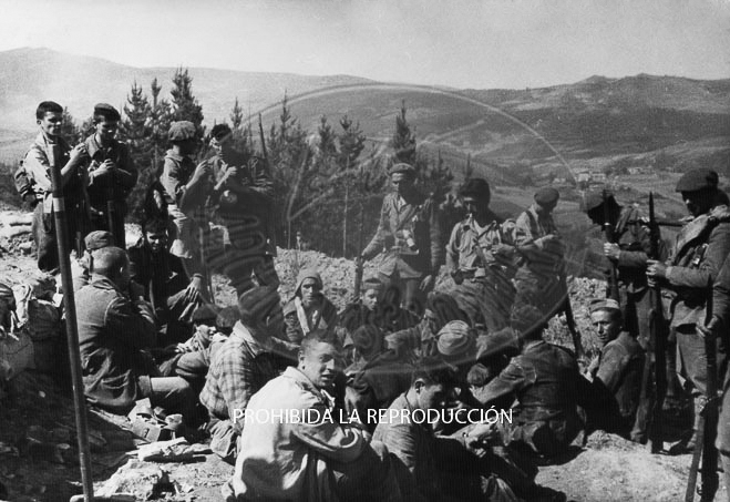 Bernegoitia, gudaris prisioneros