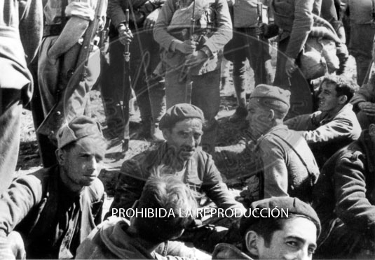 Bernegoitia, gudaris prisioneros