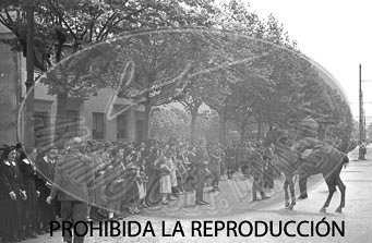 Entrada de los nacionales en Bilbao