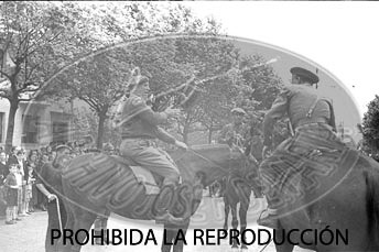 Entrada de los nacionales en Bilbao