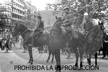 Entrada de los nacionales en Bilbao
