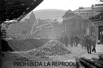 Entrada de los nacionales en Bilbao