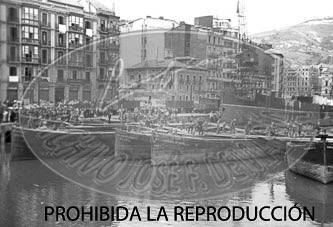 Entrada de los nacionales en Bilbao
