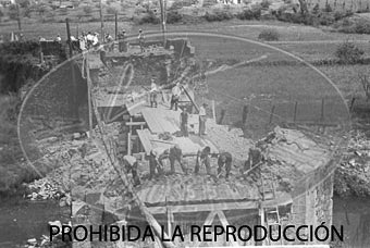 Bilbao, puentes fabrica y celebración