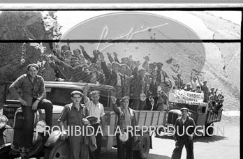 Avance nacional hacia Bilbao