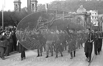 Homenaje a las Brigadas Navarras