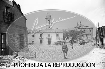 Brunete tomado por los nacionales