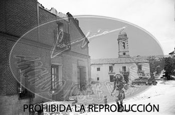 Brunete tomado por los nacionales