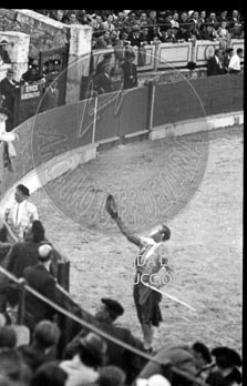 Corrida de Toros en San Sebastián. Manolo Bienvenida