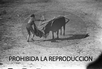 Corrida de Toros en San Sebastián. Manolo Bienvenida