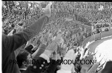 Corrida de Toros en San Sebastián. Manolo Bienvenida