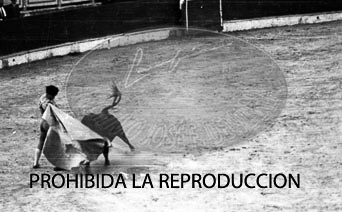 Corrida de Toros en San Sebastián. Manolo Bienvenida