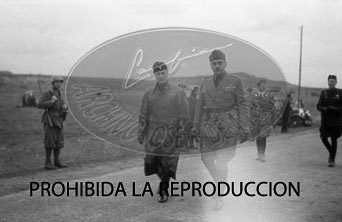 Condecoracion  a la Unidad Italiana Flechas Negras en Mérida