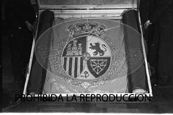 banderas utilizadas en la concesión de la Laureada a Navarra