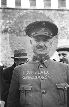 Primer Consejo Nacional de Falange. Queipo de Llano