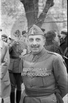 Primer Consejo Nacional de Falange. Fidel Dávila