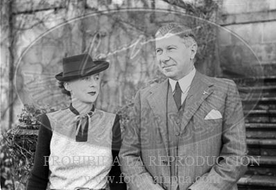 Embajador Von Stohrer y su esposa