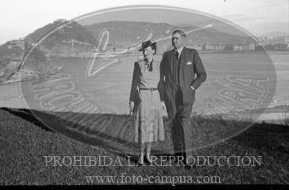 Embajador Von Stohrer y su esposa