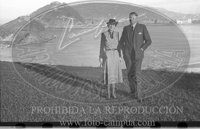 Embajador Von Stohrer y su esposa