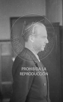 Serrano Suñer en su despacho