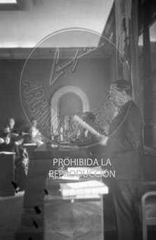 Primera reunión del 1er Consejo Nacional de Falange