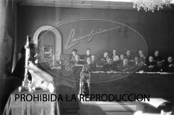 Primera reunión del 1er Consejo Nacional de Falange
