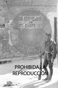 Toma de Caspe por los nacionales