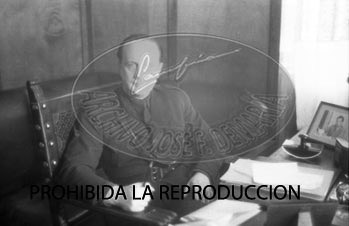 Fernandez Cuesta en su despacho de Burgos