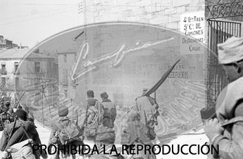 Toma de Caspe por los nacionales