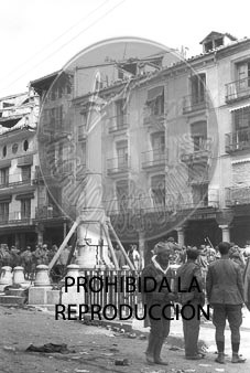 batalla de Teruel, calles de la ciudad